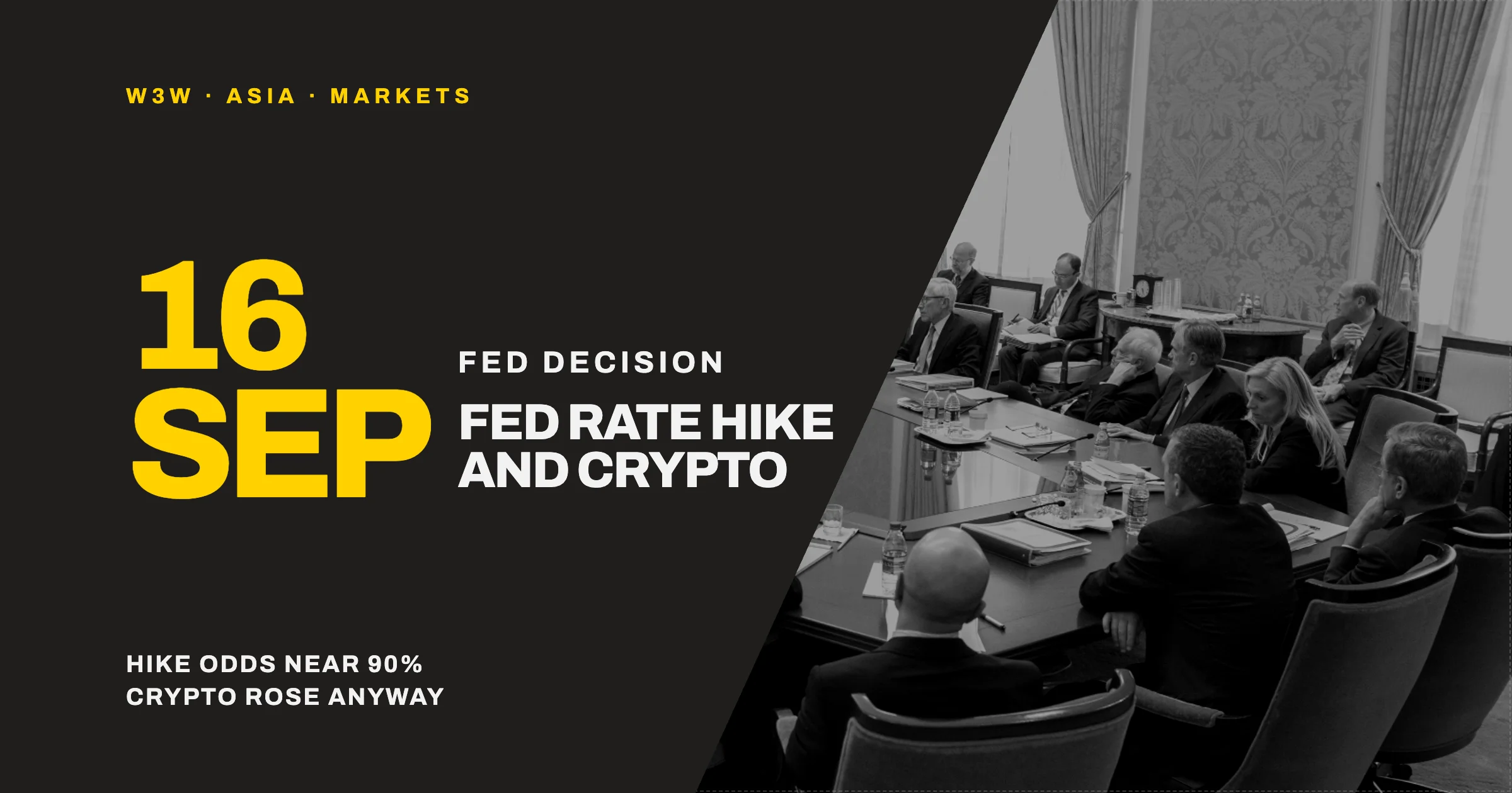 Fed Rate Hike and Crypto: September 2026 | W3W Asia
