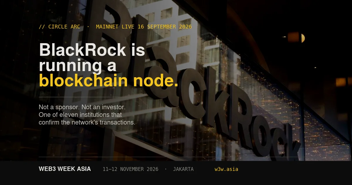 BlackRock and Visa Now Run Blockchain Nodes | W3W